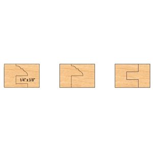 1-1 / 4" B 6 PC T-ALLOY C&P SET FOR 3 / 4'' TO 1 1 / 8'' MATERIAL