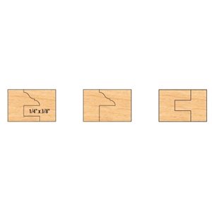 1-1 / 4" B 6 PC CARBIDE C&P SET FOR 3 / 4" TO 1-1 / 8" MAT w / 501 OPTION