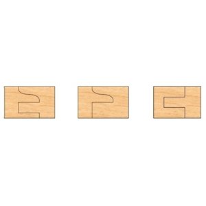 1-1 / 4" B 6 PC T-ALLOY C&P SET FOR 1 / 2" PATT DEPTH 1-1 / 4" TO 1-1 / 8" MAT. W / 200-700 OPTION